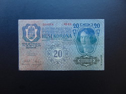 20 korona 1913 II. kiadás 01