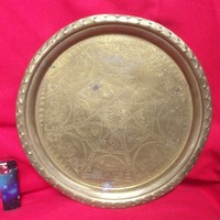 Copper, bronze engraving bowl, plate.