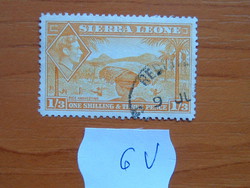 Sierra Leone 1938 vi. King George - rice harvest 6v