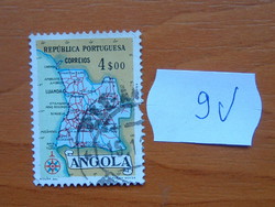Map of Portuguese Angola 9v