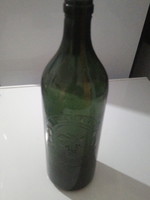Buda Foki Bor palackozo Vállalat 1871. Nagyon Régi üveg.