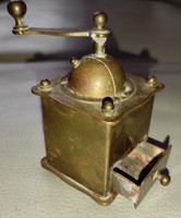 Unique Antique Coffee Grinder, Pepper Spice Mill, Miniature