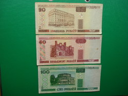 Belorusz rubel sor 2000