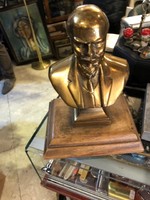 Lenin bronze, a memory of socialism, excellent for collectors, 16 cm