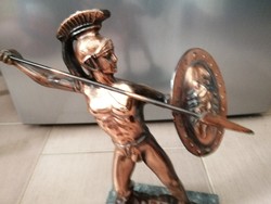 Bronze statue / Leonidas spartan king