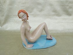 H. Rahmer is an art deco rare nude figure.