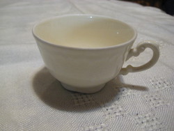 Zsolnay white mocha cup, the handle is glued, but not visible