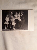 Iv.Károly and his family, postcard