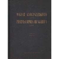 Magyar Gyógyszerkönyv V.kiadás  Pharmacopoea Hungarica 1954
