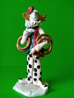 Marked ceramic clown figure is an extremely rare unique piece