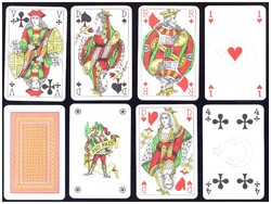 45. Genovai kártyakép Artex 1970-es évek52 lap + 2 joker