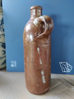 Ásványvizes kerámia palack - 24 cm - Herzogthum Nassau Selters