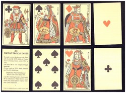 29. Egyalakos párizsi kártyakép B. P. Grimaud 1983 reprodukció