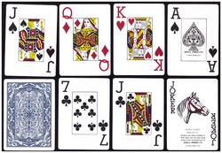 38. Maverick Póker kártya Hoyle Products St. Paul Minnesota USA 52 lap + 2 joker