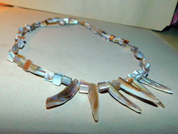 Dreamy cleopatra style sea shell necklace