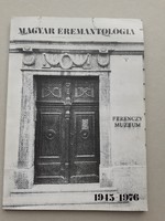 Hungarian medal anthology - catalog