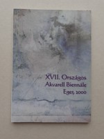 Egri Akvarell Biennálé - 2000 - katalógus