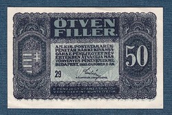 50 Fillér 1920  aUNC