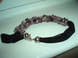 Beautiful amethyst necklace