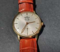 Cornavin hand-wound men's watch, in excellent condition - geneve super flat de luxe 17 - vintage, retro