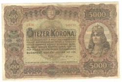 5000 korona 1920 4.