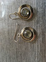 Israeli silver earrings with lemon