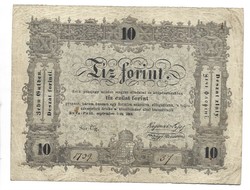 10 Ten forints 1848 kossuth bankó 4.