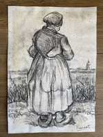 Vincent van gogh study drawing