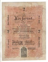 2 két forint 1848 Kossuth bankó 1.