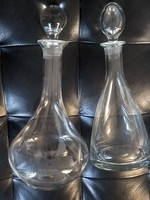 Retro/midcentury lip carafe, glass bottles recommended by the office of the Industrial Design Council