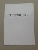 Judit Ferdinand Catalog
