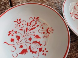 Hollóház porcelain, 2 decorative plates for sale