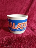 Retro zsolnay Balaton mug