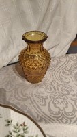 Old beautiful amber vase