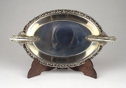 1B422 Old 800 Fine Oval Silver Ashtray 100g