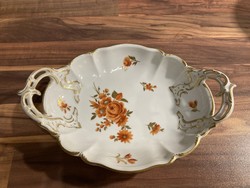 Nymphenburg porcelain floral table centerpiece, offering