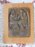 Alexander Kligl bronze sign Carmina Burama
