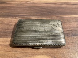 Silver women's cigarette case - 43g