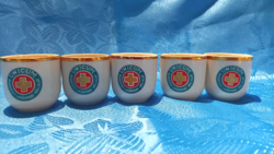 Unicumos pohár kupica Hollóházi  porcelán