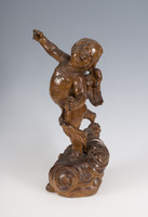 Máriahegyi János szobrász - Puttó figura ﻿