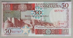 Szomália 50 Shillings 1989 VF
