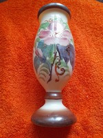 Festett üveg váza