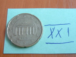 NÉMETORSZÁG 20 EURO CENT 2002 / J BXXI.