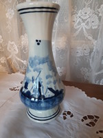 Delf Holland porcelán kis váza