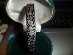 Antique niello silver bracelet