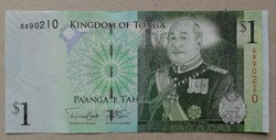 Tonga 1 Paanga Aunc+