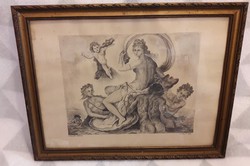 Old galatea triumphal artwork, picture