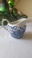 English, faience olde country castles with milky, creamy spout