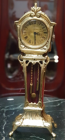 Rare antique restored table rattlesnake alarm clock