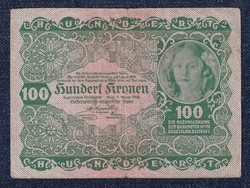 Ausztria 100 Korona bankjegy 1922 (id52301)
